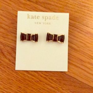 KATE SPADE BOW EARRINGS NWT